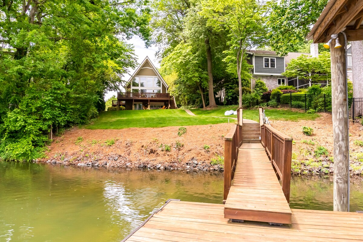 Private dock and waterfront access